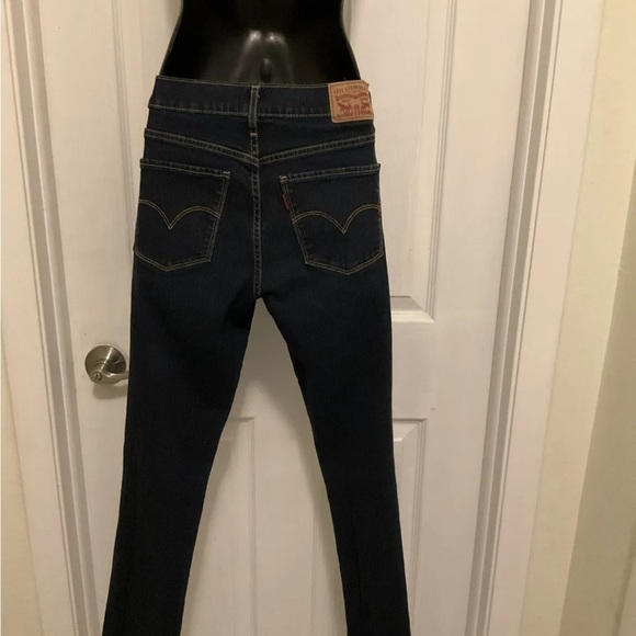 Womens LEVI'S Blank Red Tag Stretch Jeans Size W 28 X L 30 - Picture 2 of 10